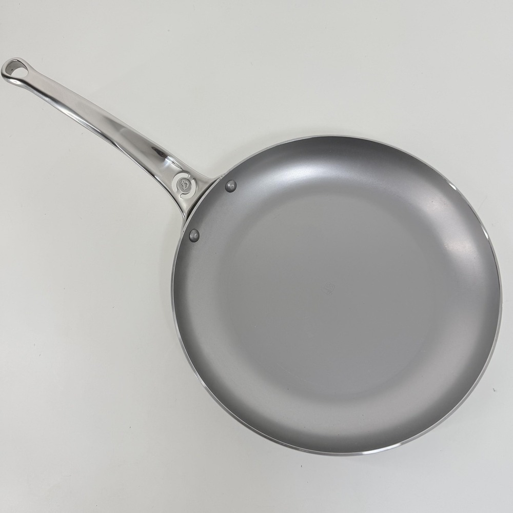 de Buyer MINERAL B Pro Carbon Steel Omelette Pan - 11" Induction Oven France